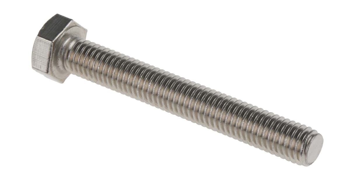 Product image for A4 s/steel hexagon set screw,M8x60mm
