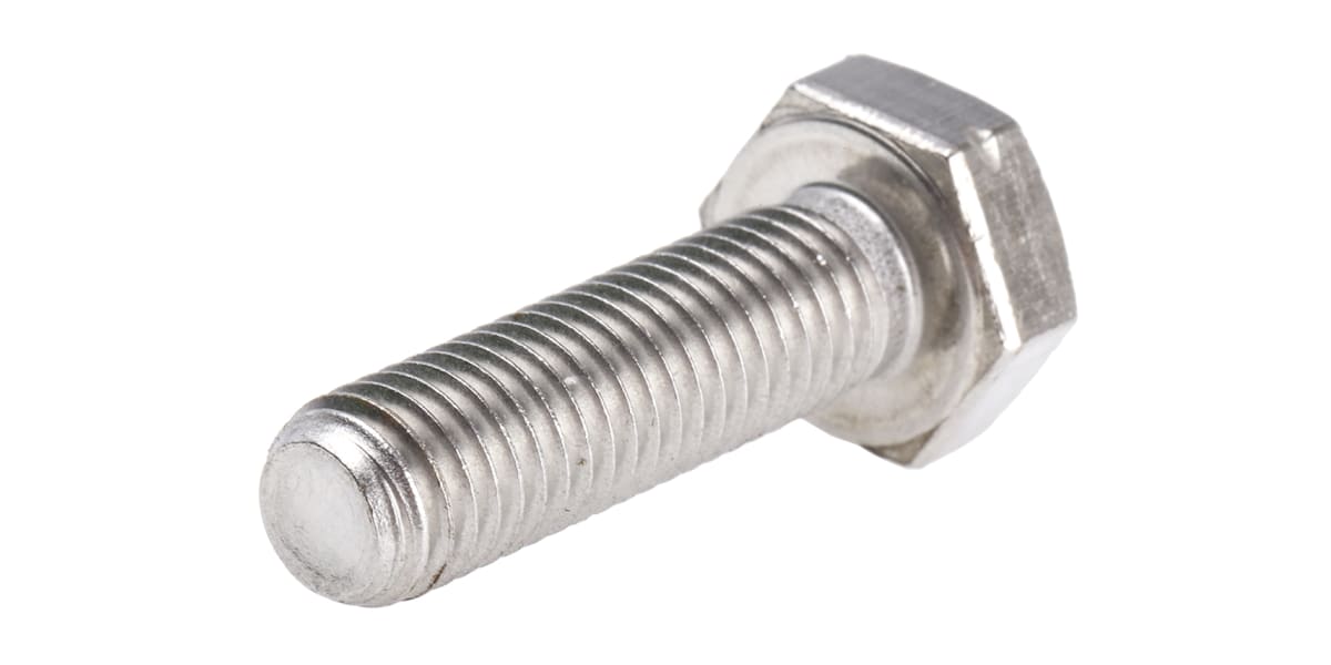 Product image for A4 s/steel hexagon set screw,M10x35mm