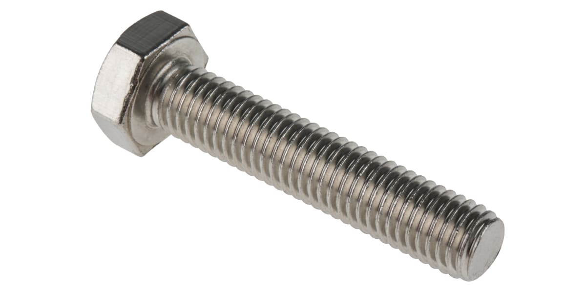 Product image for A4 s/steel hexagon set screw,M10x50mm