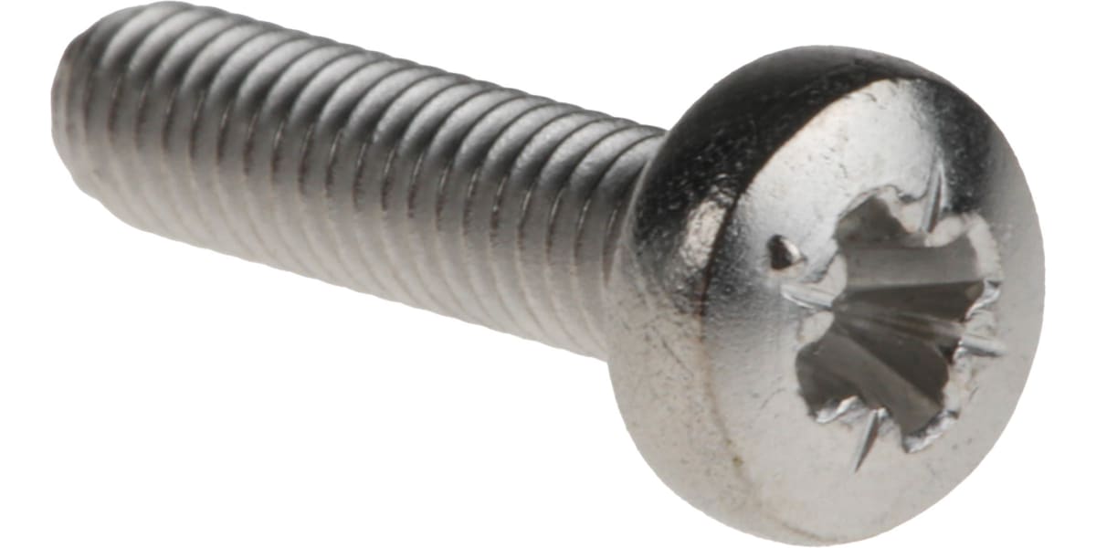 Product image for A4 s/steel cross pan head screw,M3x12mm