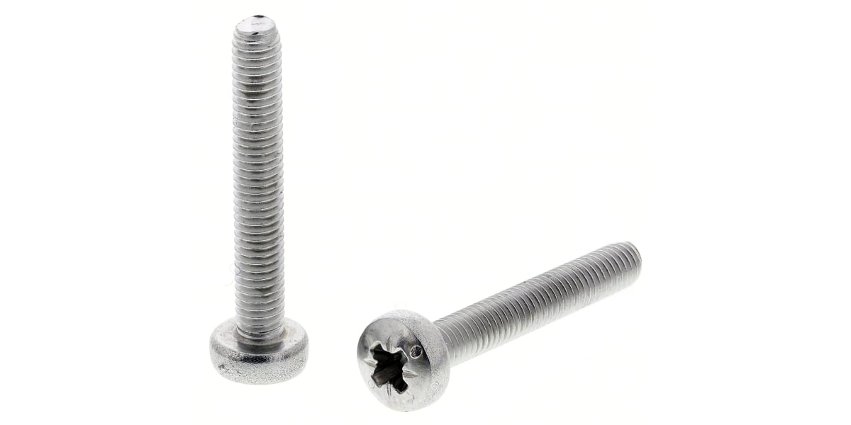 Product image for A4 s/steel cross pan head screw,M3x20mm