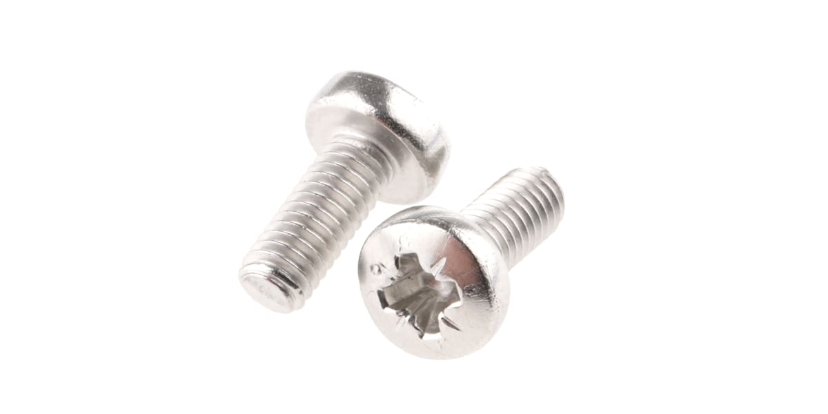 Product image for A4 s/steel cross pan head screw,M4x10mm