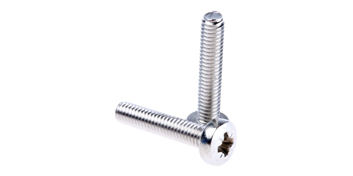 Product image for A4 s/steel cross pan head screw,M4x20mm