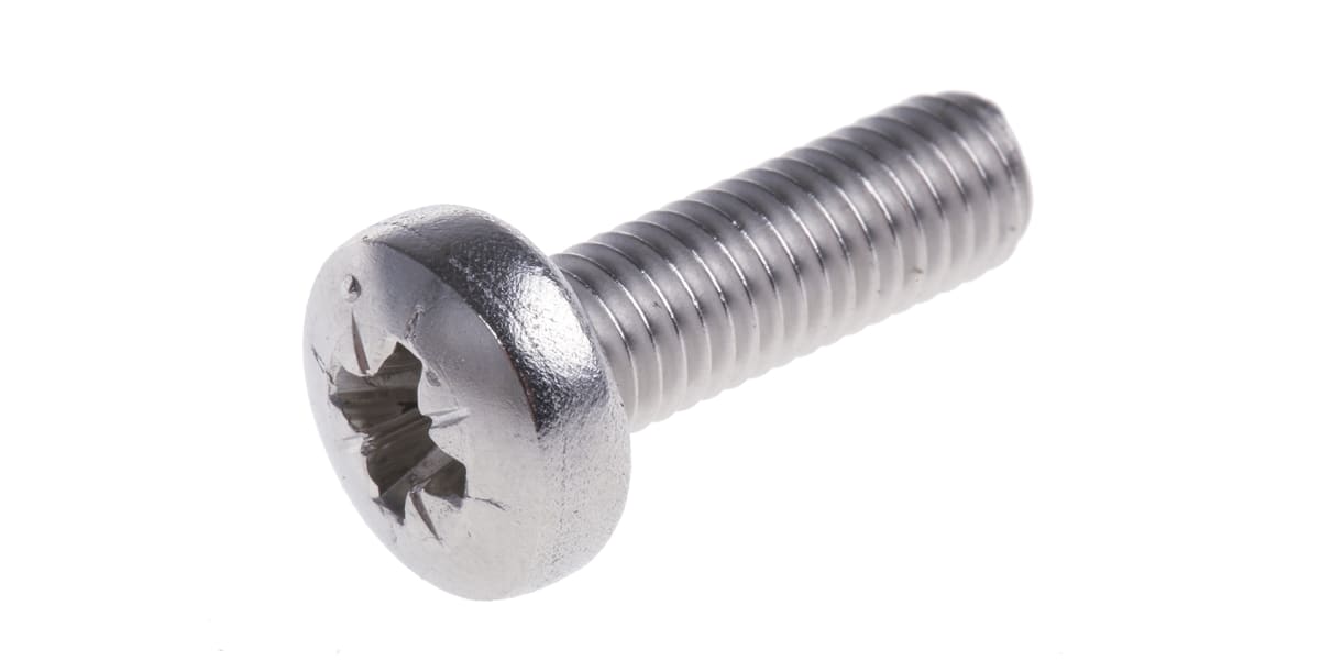 Product image for A4 s/steel cross pan head screw,M5x16mm
