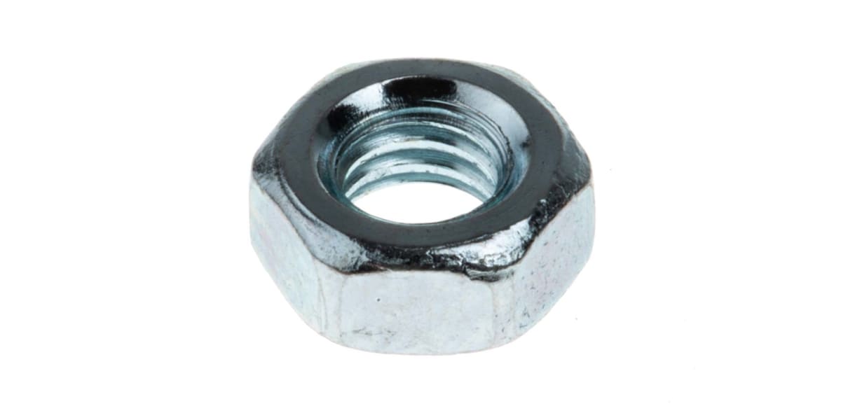 Product image for Full nut,BZP steel,M4