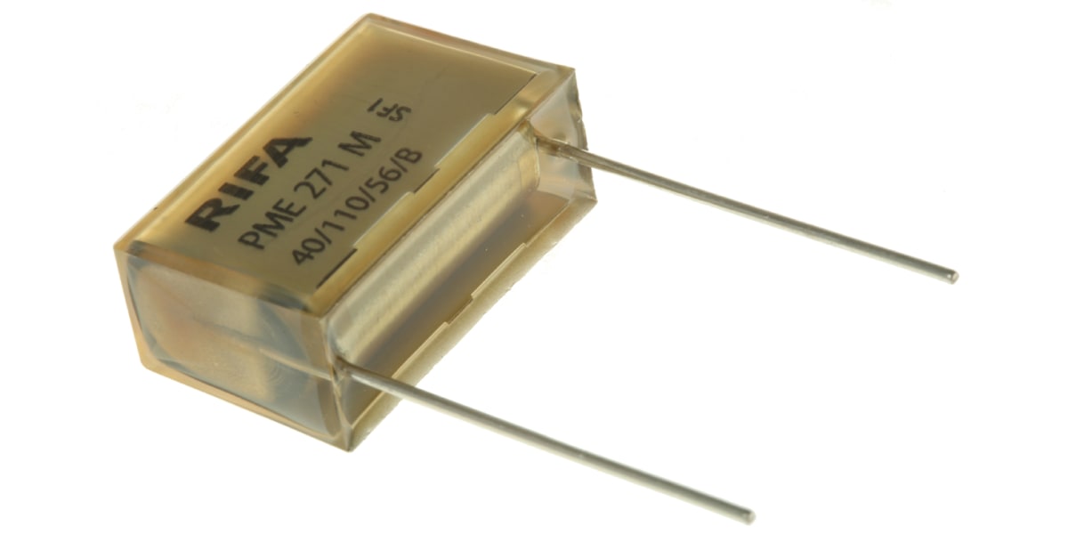 Product image for PME271M capacitor,330nF 275Vac 25.4mm