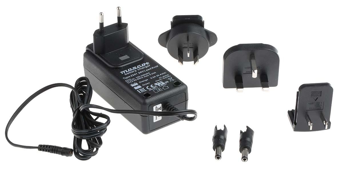 Product image for LEAD ACID CHARGER 2241 24V 1,5-12AH