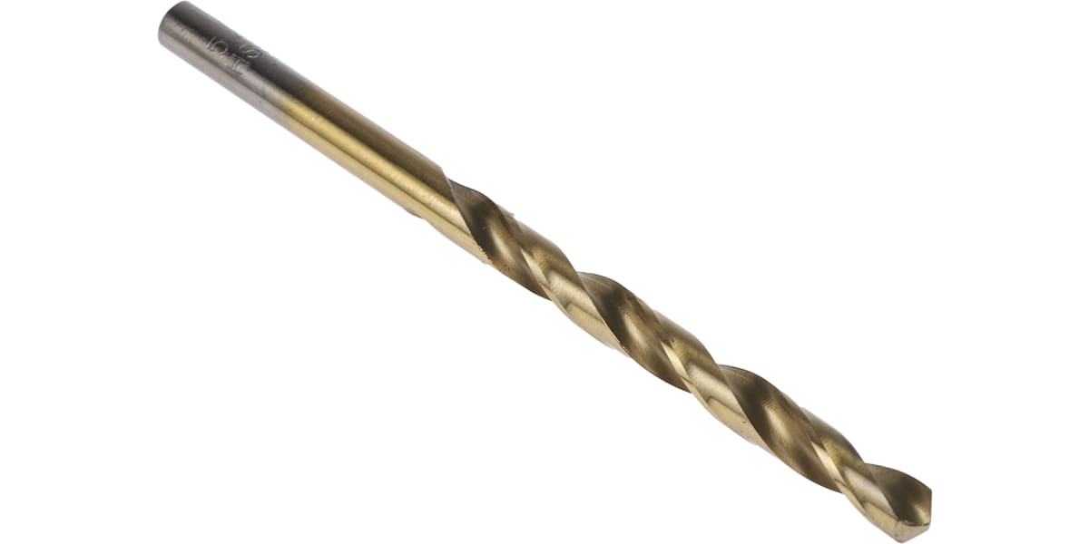 Product image for TiN coated HSS drill,5.4mm dia