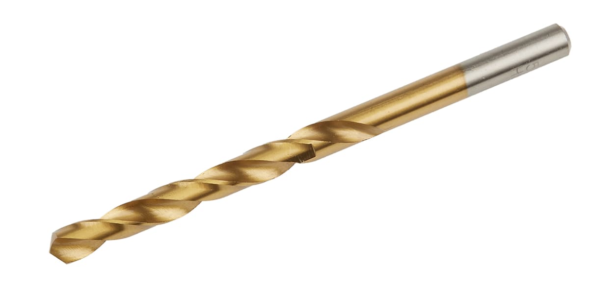 Product image for TiN coated HSS drill,5.9mm dia