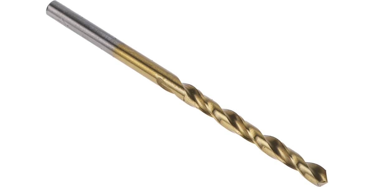 Product image for TiN coated HSS drill,3.6mm dia