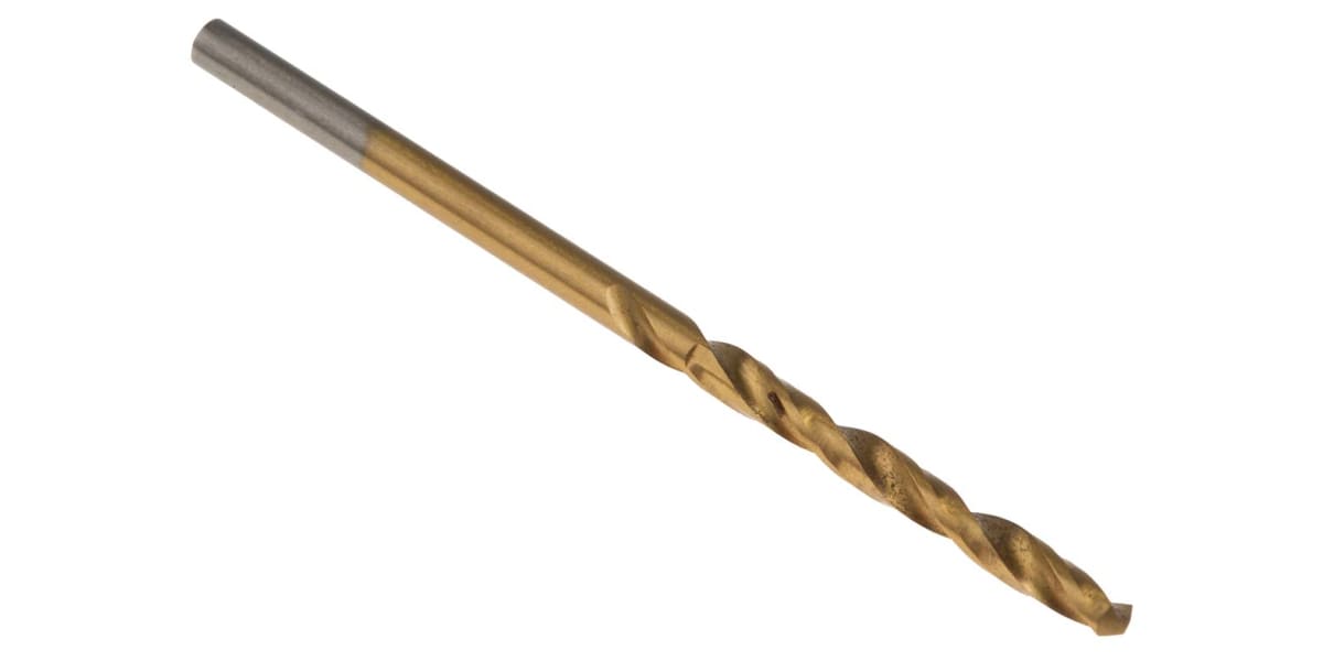 Product image for TiN coated HSS drill,2.6mm dia