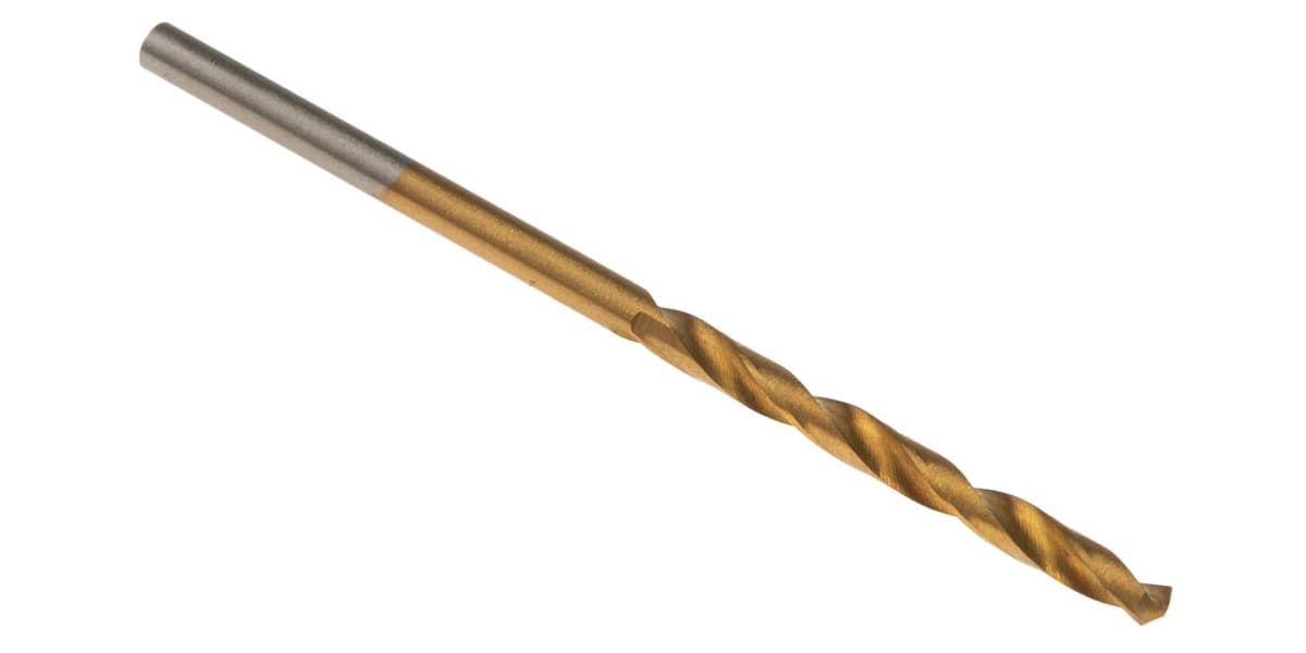 Product image for TiN coated HSS drill,2.3mm dia