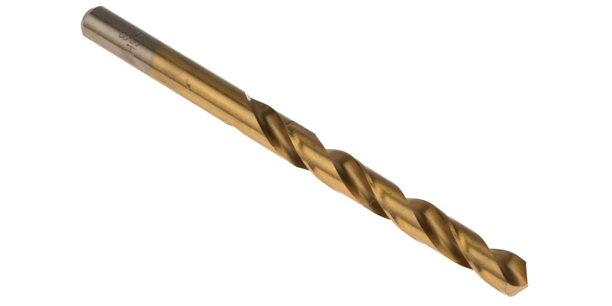 Product image for TiN coated HSS drill,8.0mm dia