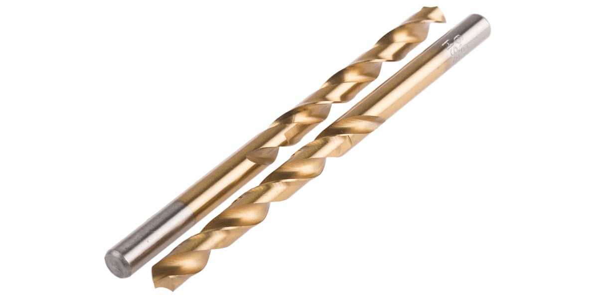 Product image for TIN COATED HSS DRILL,6.9MM DIA