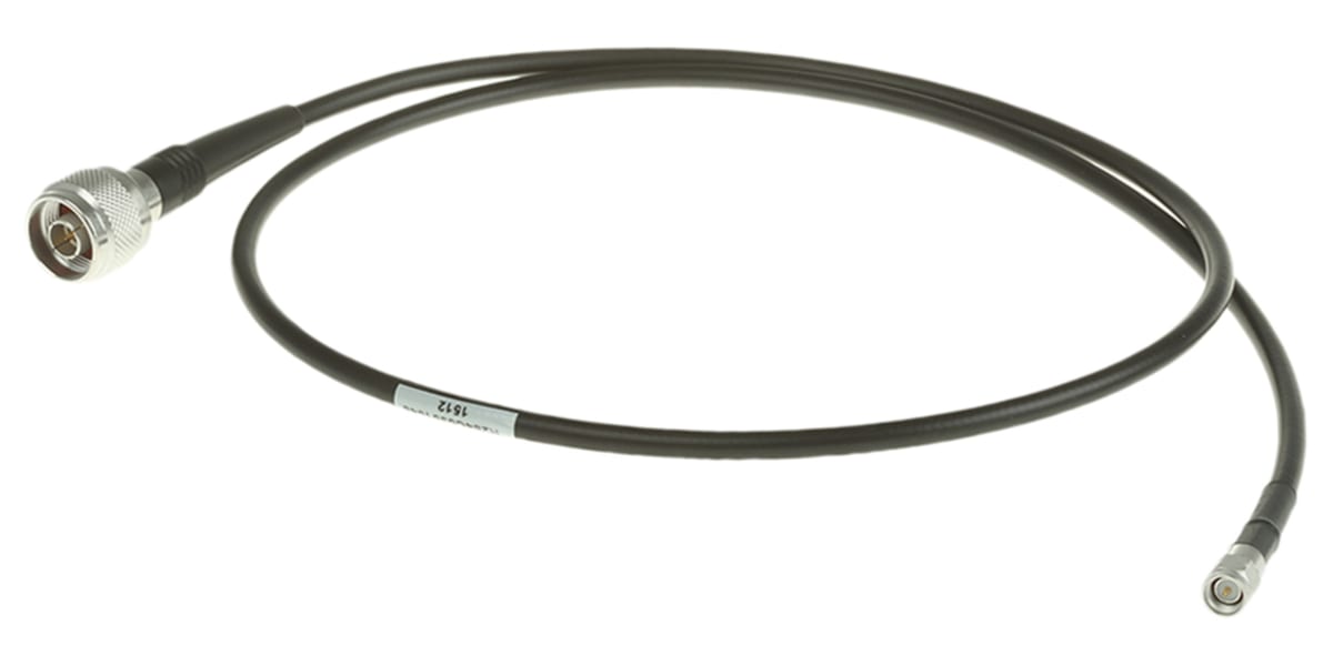 Product image for CABLE ASSEMBLY N-SMA M/M RG223 L=1M