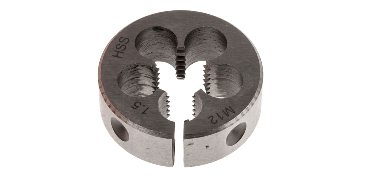 Product image for Split die HSS M12x1.5mm