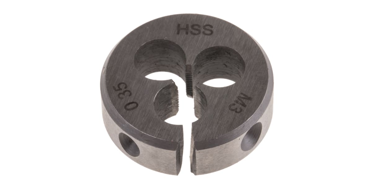 Product image for Split die HSS M3x0.35 mm