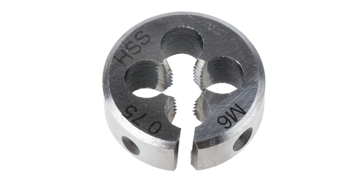 Product image for Split die HSS M6x0.75mm