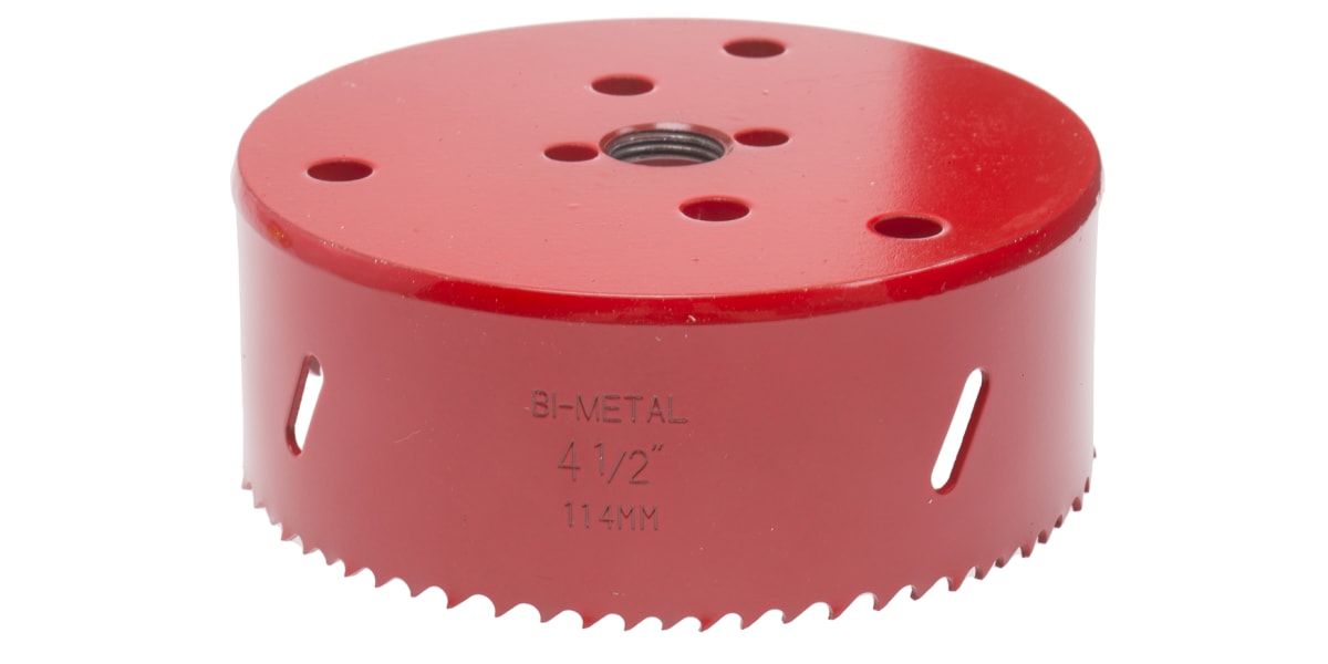 Product image for Bi-metal hole saw 114mm dia