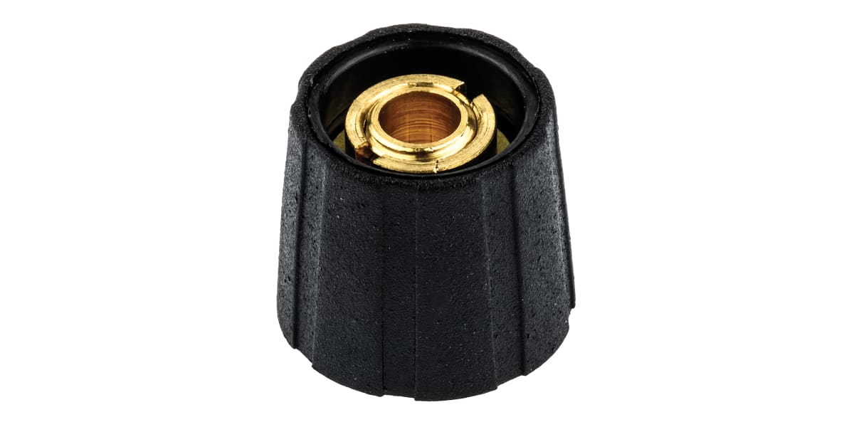 Product image for S COLLET KNOB,15MM DIA 0.25IN SHAFT