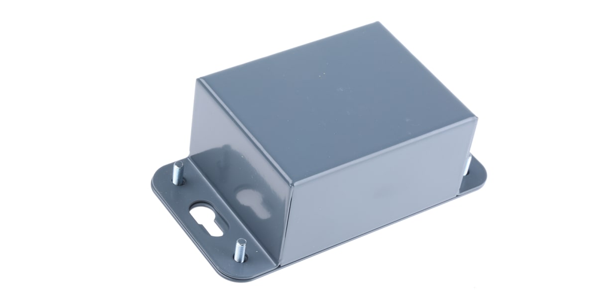 Product image for 1mm mild steel flanged case,85x65x42mm