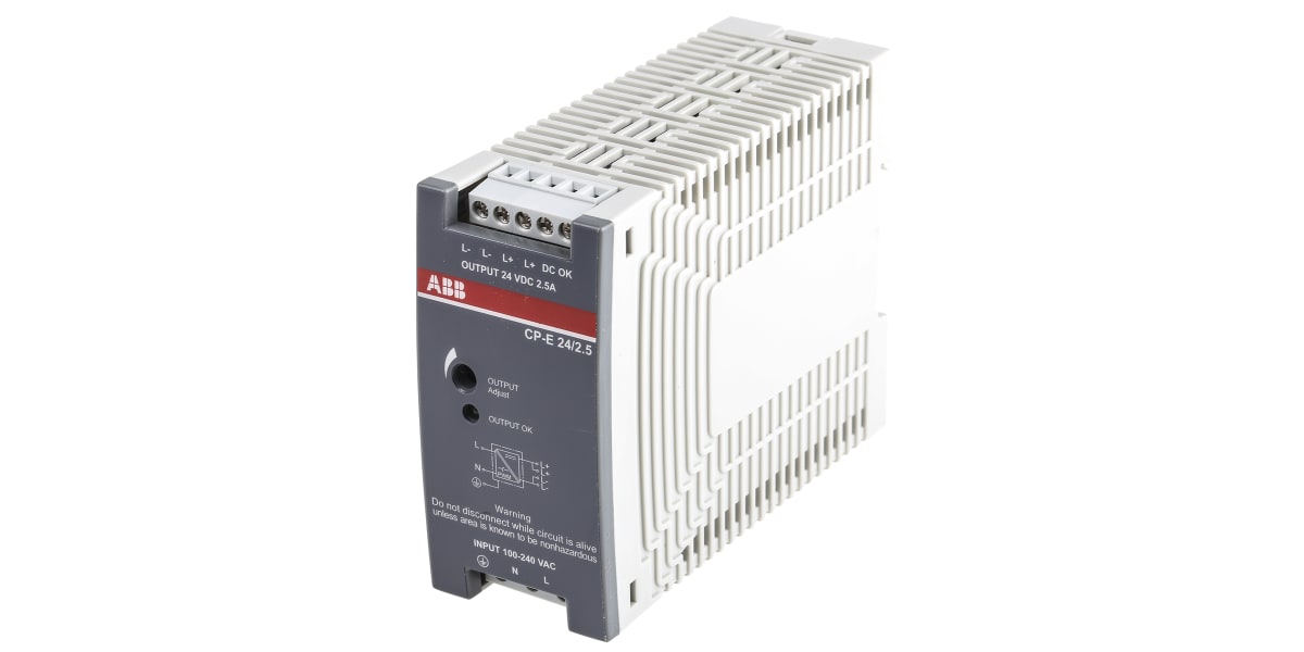 Product image for DIN rail PSU CP - E -24V / 2.5A