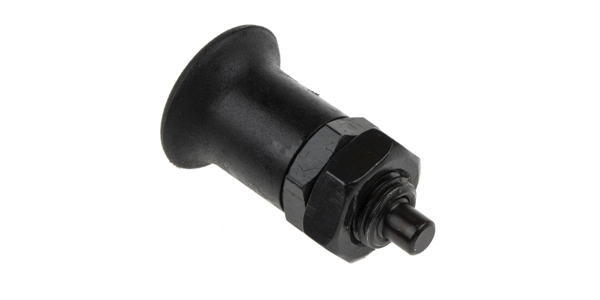 Product image for Index plunger,rest position,steel,6mm