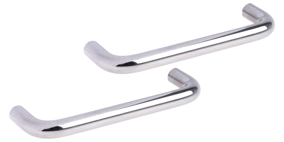 Product image for Pull handle,stainless steel,120mm