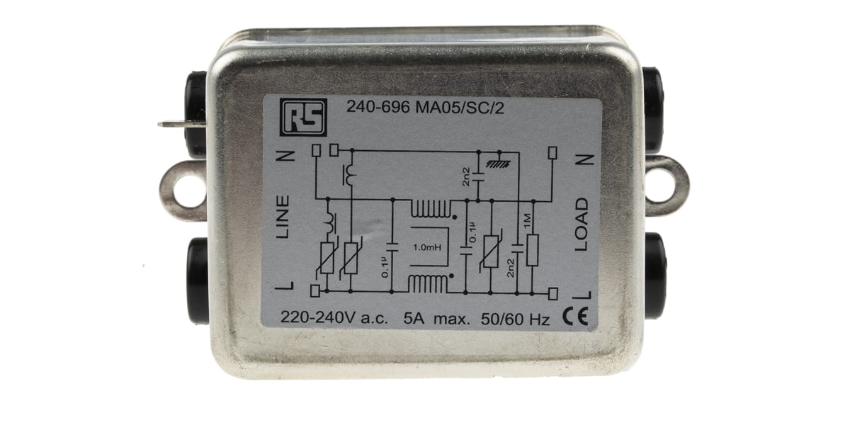 Product image for Transient voltage protection filter,5A