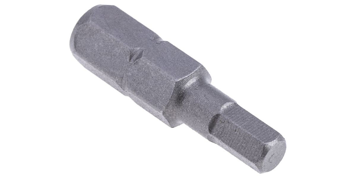 Product image for Hex drive 4.0mm A/F x 25mm Hex bit