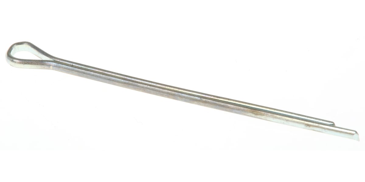 Product image for ZnPt carbon steel cotter pin,1.2x25.4mm