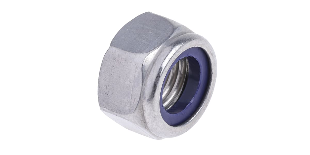 RS PRO, Plain Stainless Steel Hex Nut, DIN 934, M16