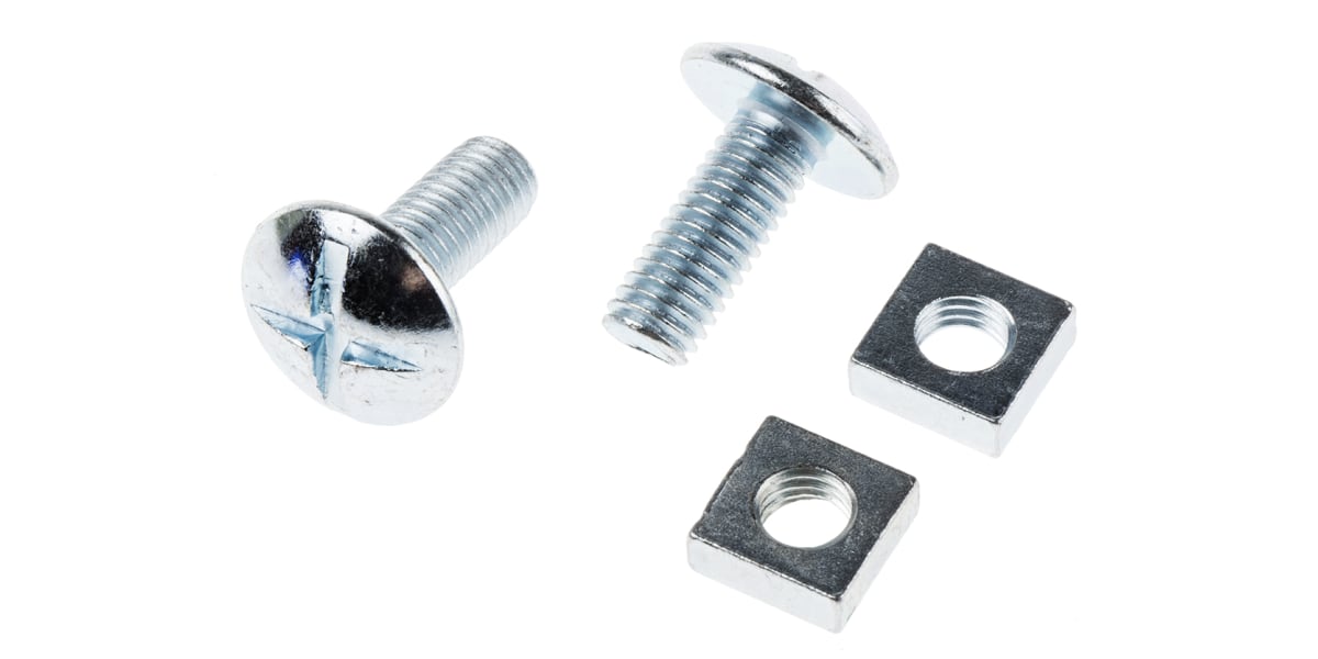 Product image for Zn plated steel roofing bolt&nut,M8x20mm