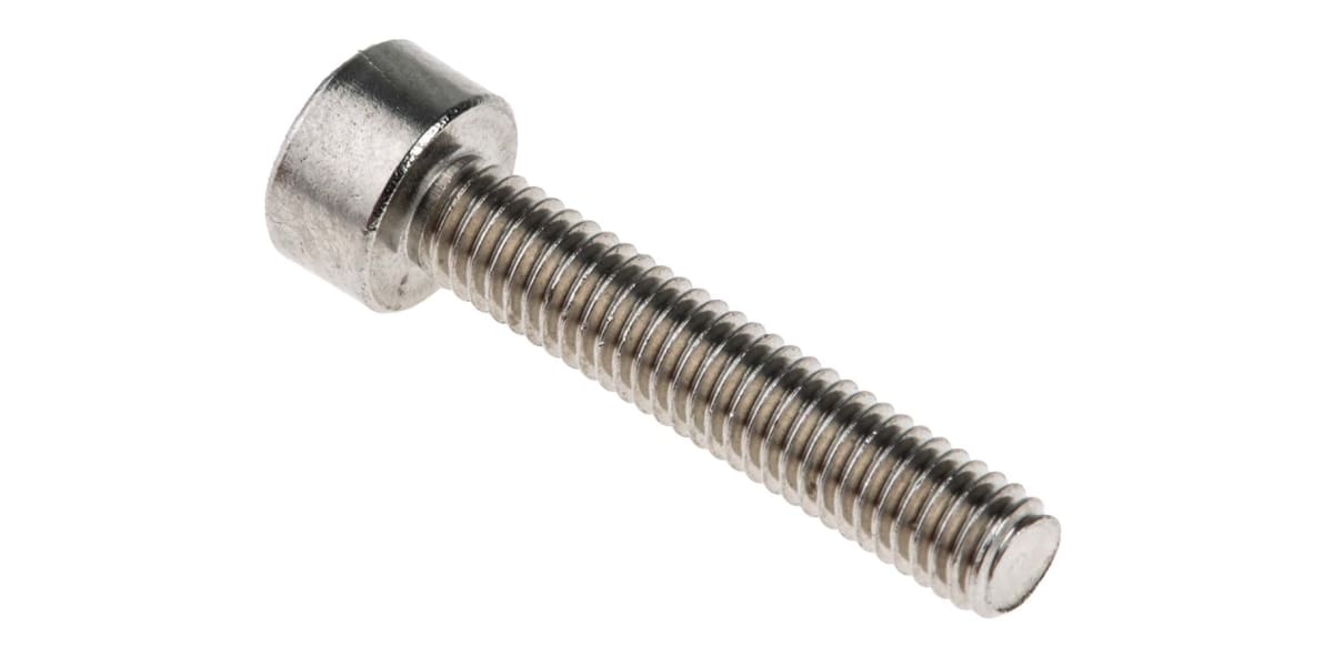 Product image for A2 s/steel hex socket cap screw,M3x16mm