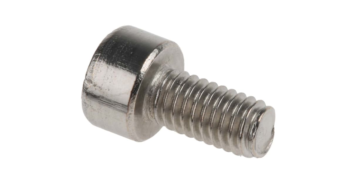 Product image for A2 s/steel hex socket cap screw,M4x8mm