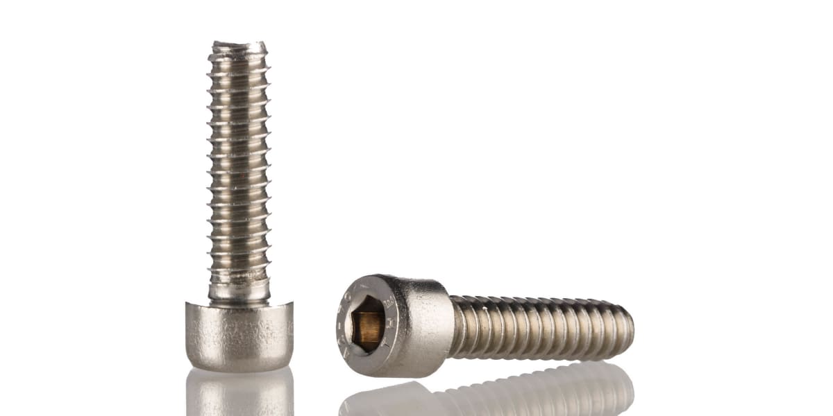 Product image for A2 s/steel hex socket cap screw,M5x12mm