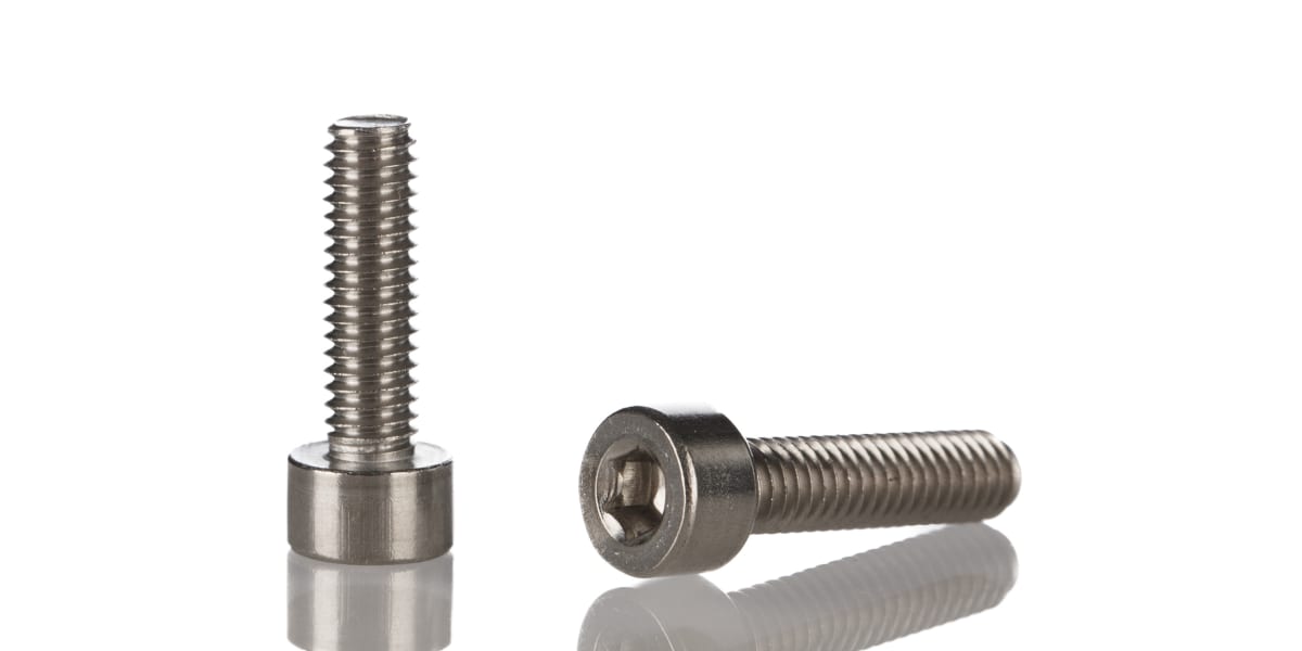 Product image for A2 s/steel hex socket cap screw,M5x16mm