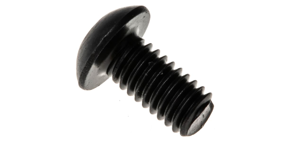 Product image for Blk steel skt button head screw,M4x8mm