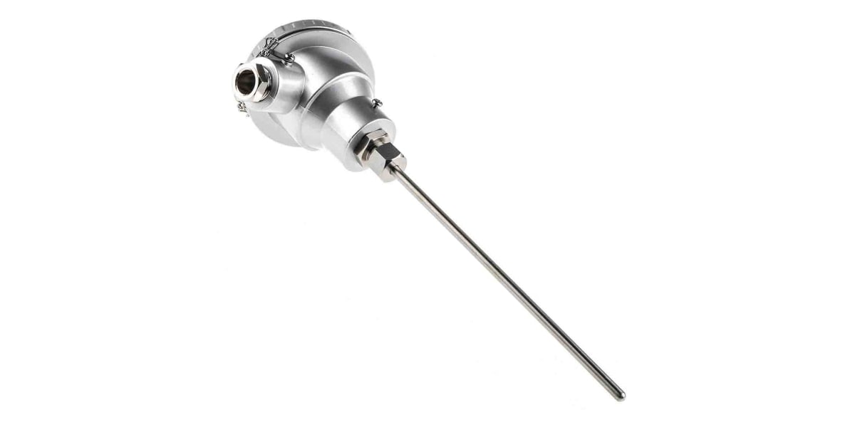 Product image for PT100 platinum resistance probe, 6x200mm