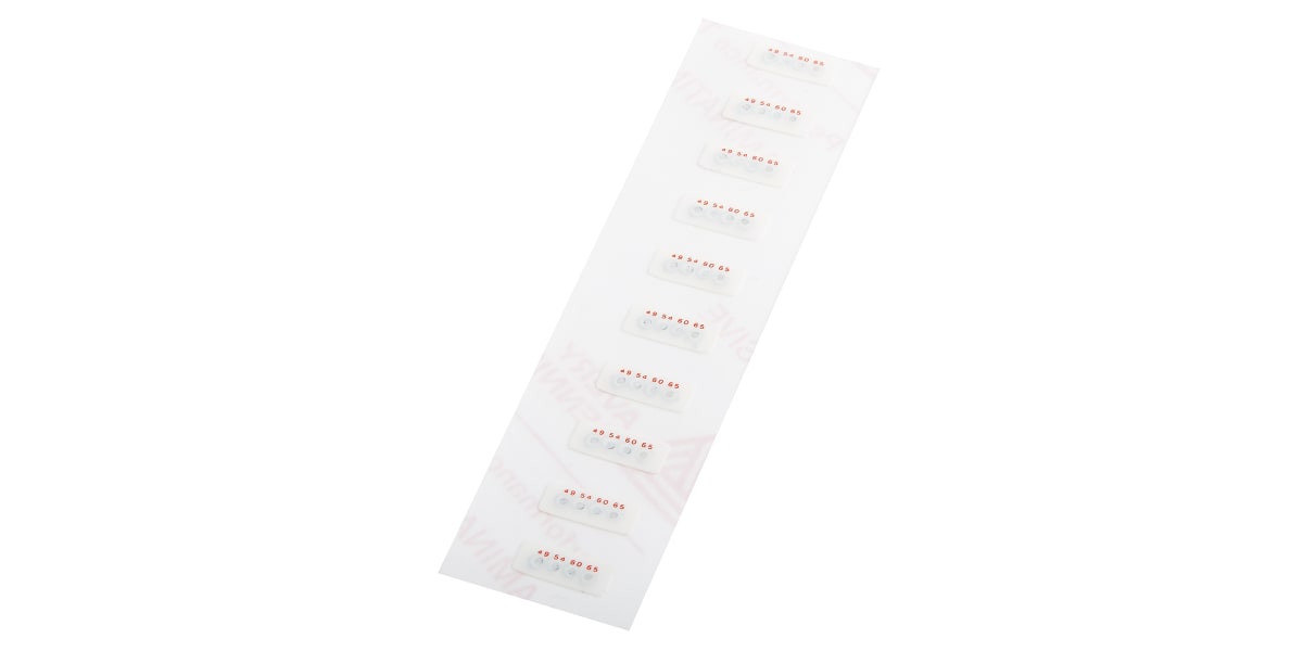 Product image for 4 level temp sensitive label,49-65degC