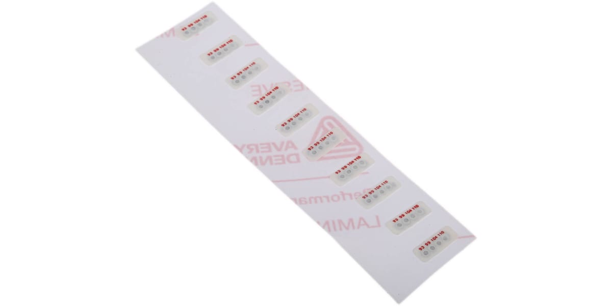 Product image for 4 level temp sensitive label,93-110degC