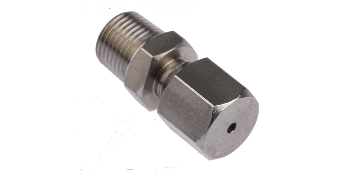 Product image for S/steel comp gland,1/8in BSPT 1.5mm ID