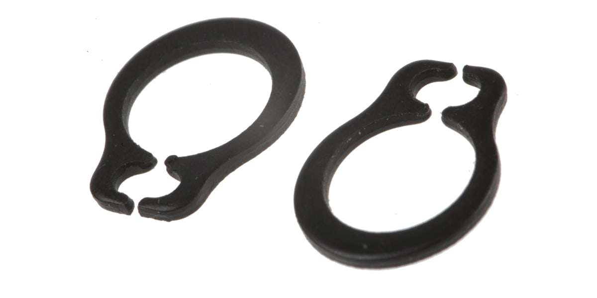 Product image for Phosphated steel external circlip,6mm