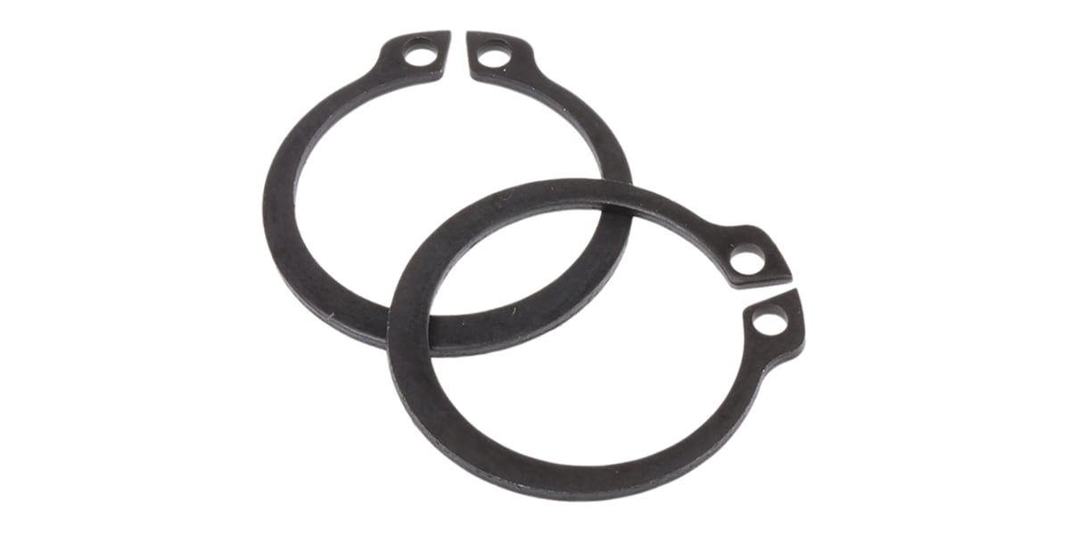 Product image for PHOSPHATED STEEL EXTERNAL CIRCLIP,22MM