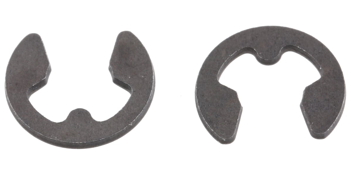 Product image for Phosphated steel E type circlip,4mm