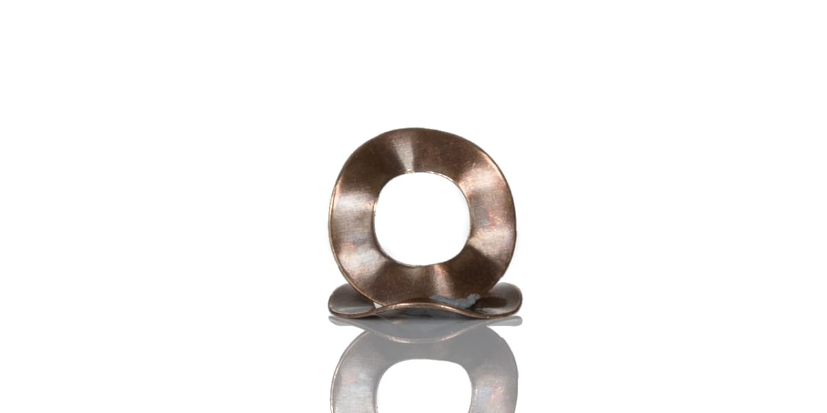 Product image for Beryllium copper crinkle washer,M3