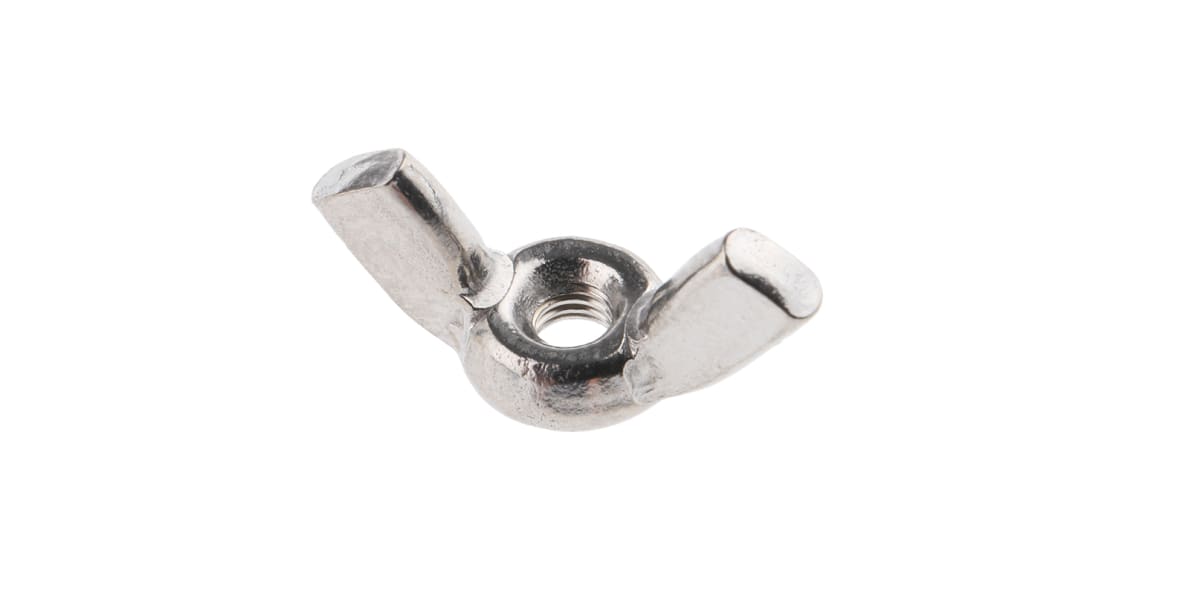 Product image for A2 stainless steel wing nut,M3