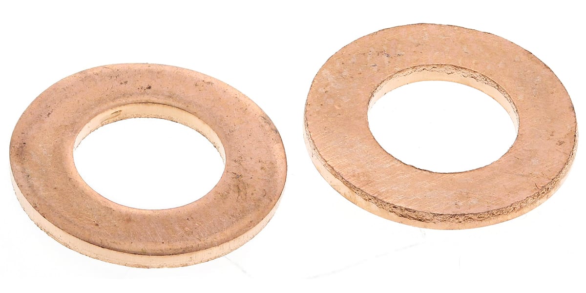 Product image for ISO metric copper sealing washer,M5