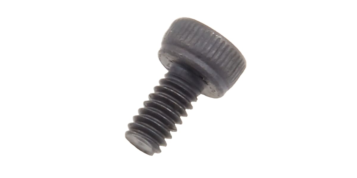 Product image for Blk steel hex skt cap head screw,M2x4mm