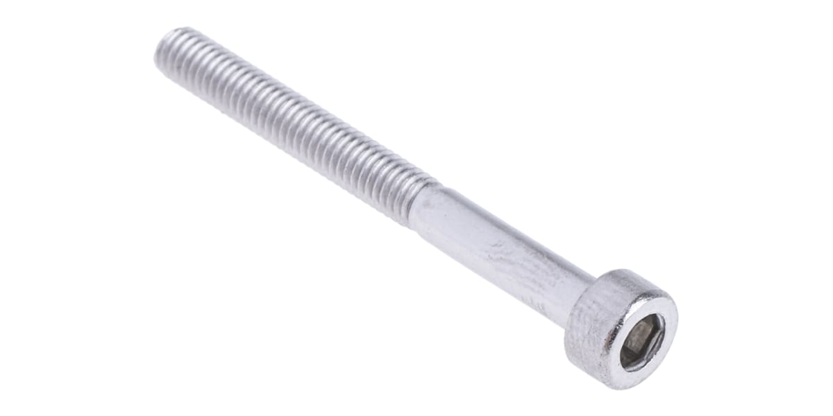 Product image for A2 s/steel hex socket cap screw,M3x30mm